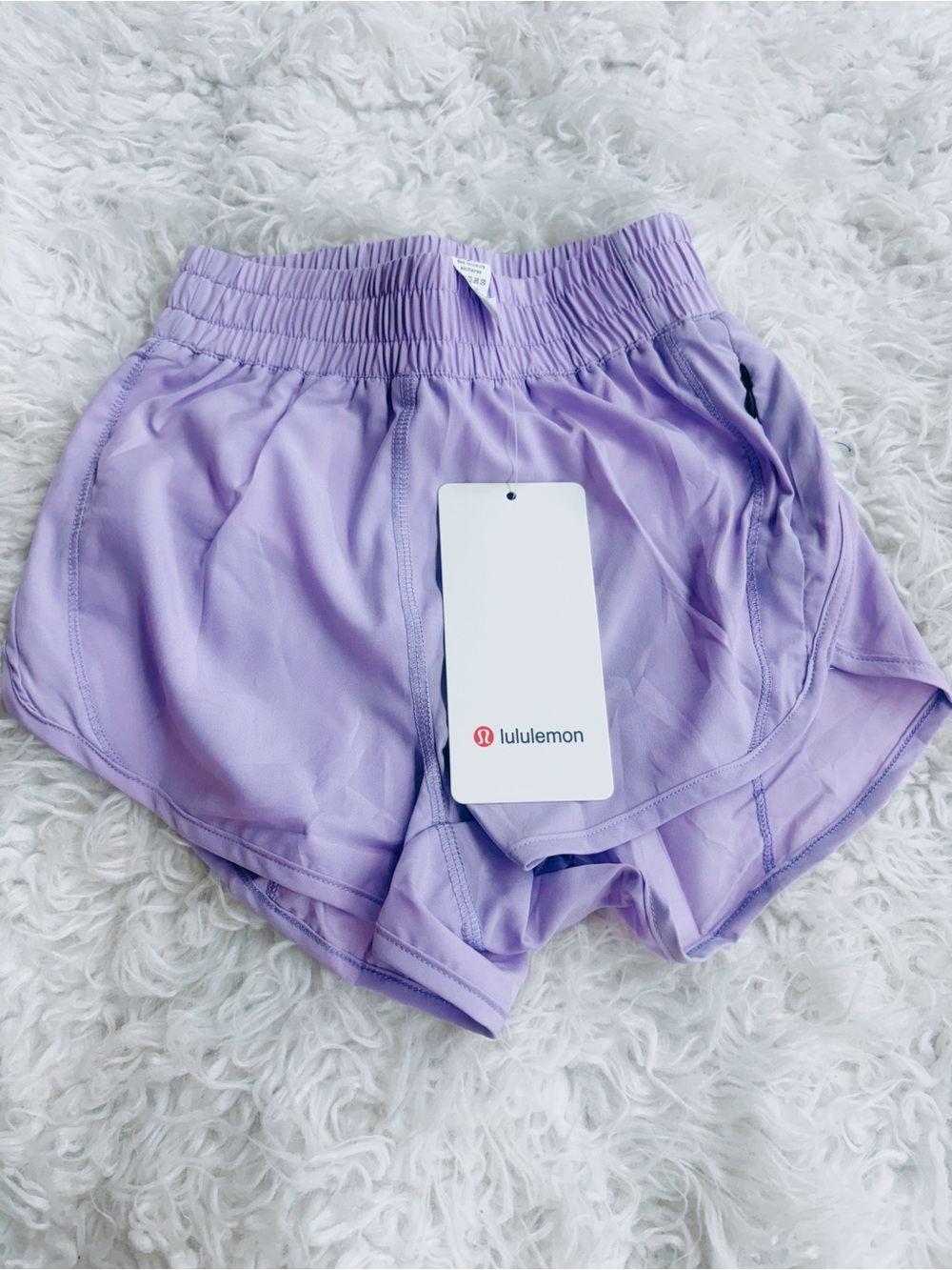 Lululemon Lavender Run Shorts - kids Lightweight Athletic Shorts